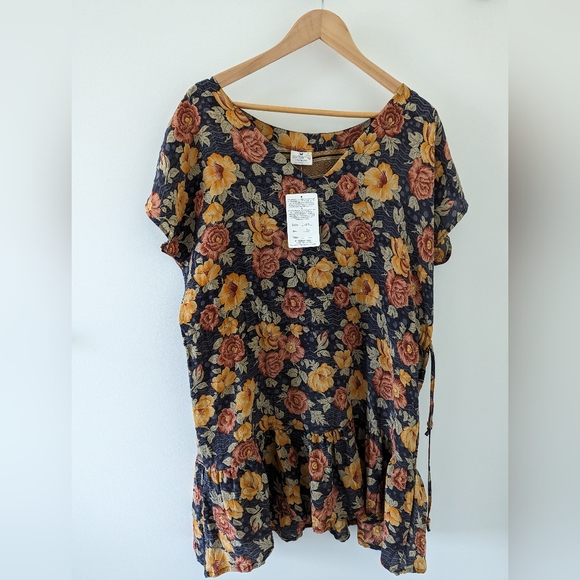 S-XXL Alchemy Fashions 100% Pure Silk Dress - Picture 3 of 9